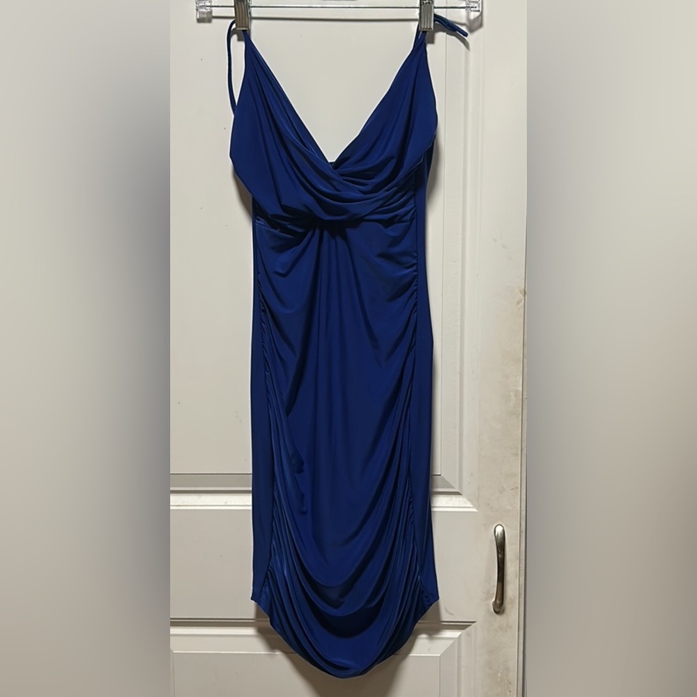 Windsor Royal Blue Mini Dress Sz: S